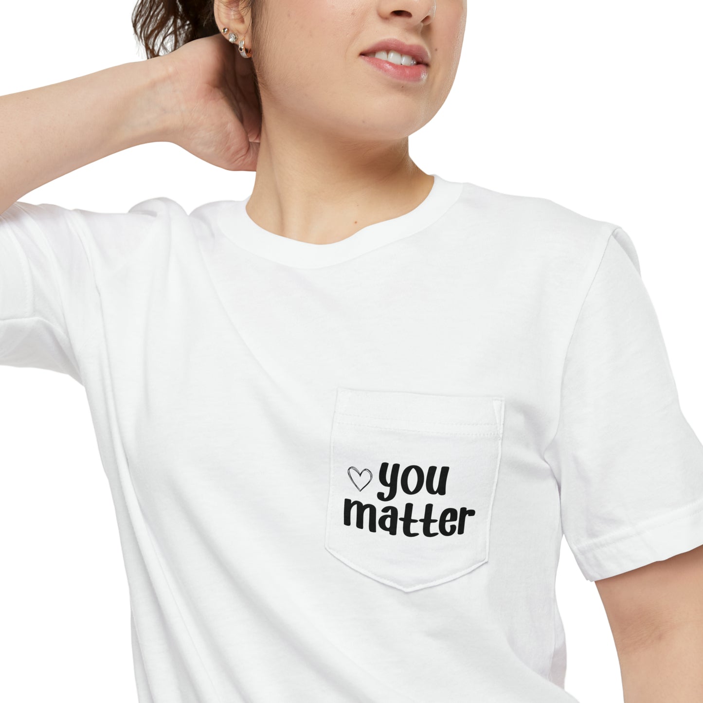 You Matter Pocket T-shirt (Unisex)
