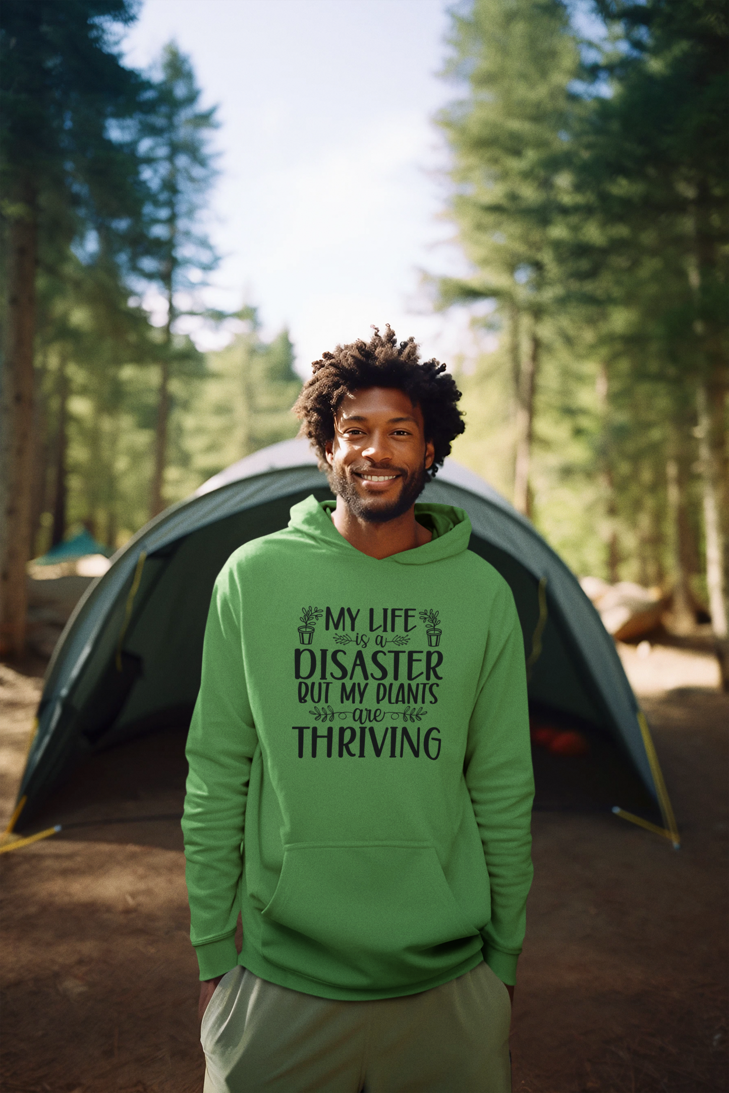 Thriving Plants Hooded Sweatshirt (Unisex)