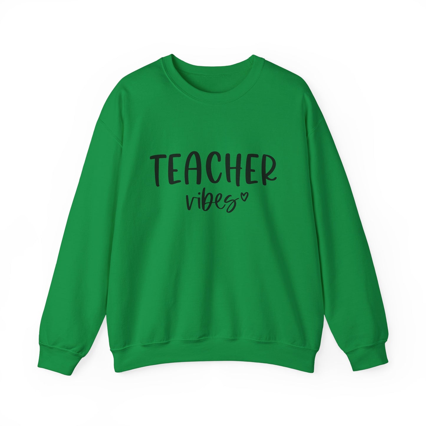 Teacher Vibes Heavy Blend™ Crewneck Sweatshirt (Unisex)