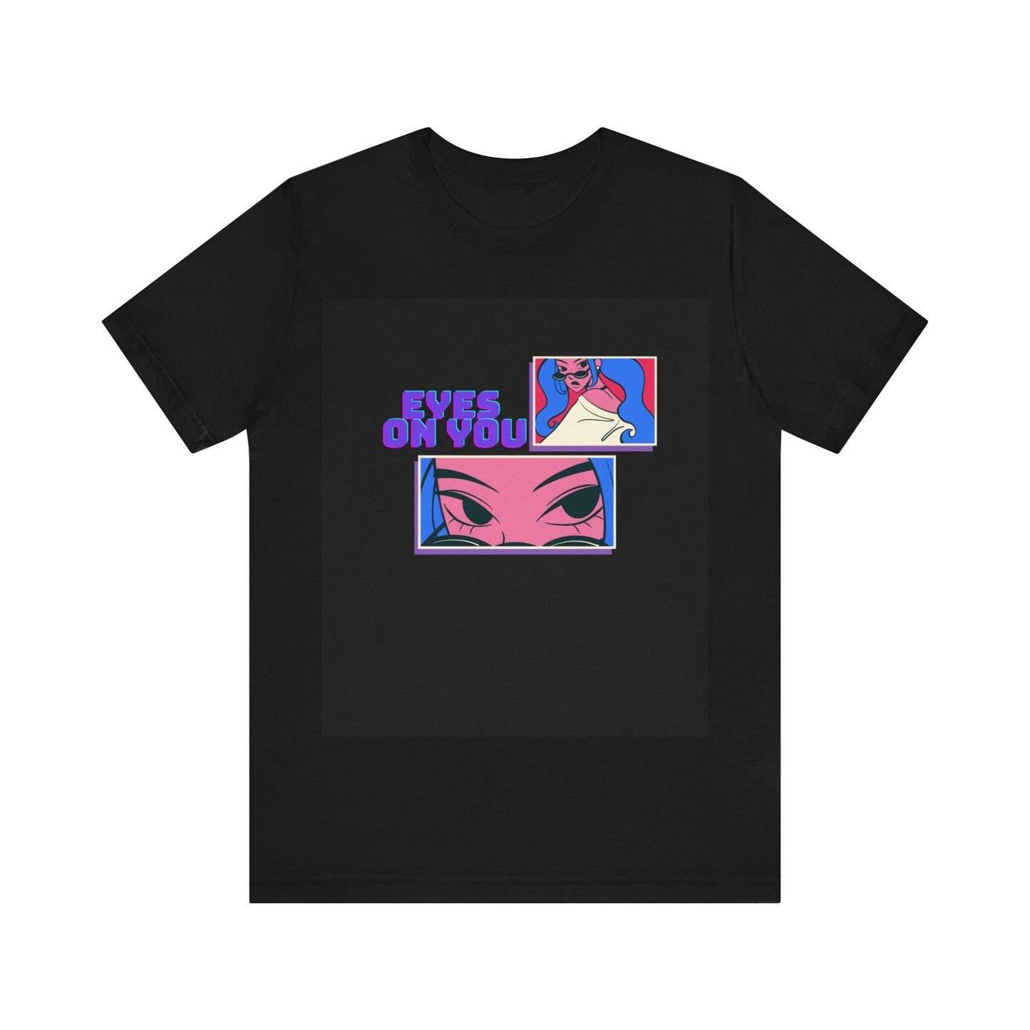 Eyes on you Jersey Short Sleeve Tee