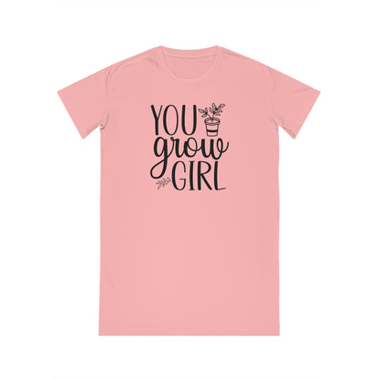 Grow Girl Spinner  T-Shirt Dress