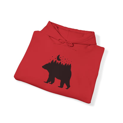 Bear and Stars Hooded Sweatshirt (Unisex)
