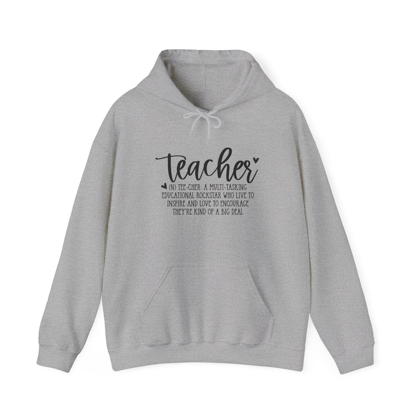 Teacher Definition Hooded Sweatshirt (Unisex)