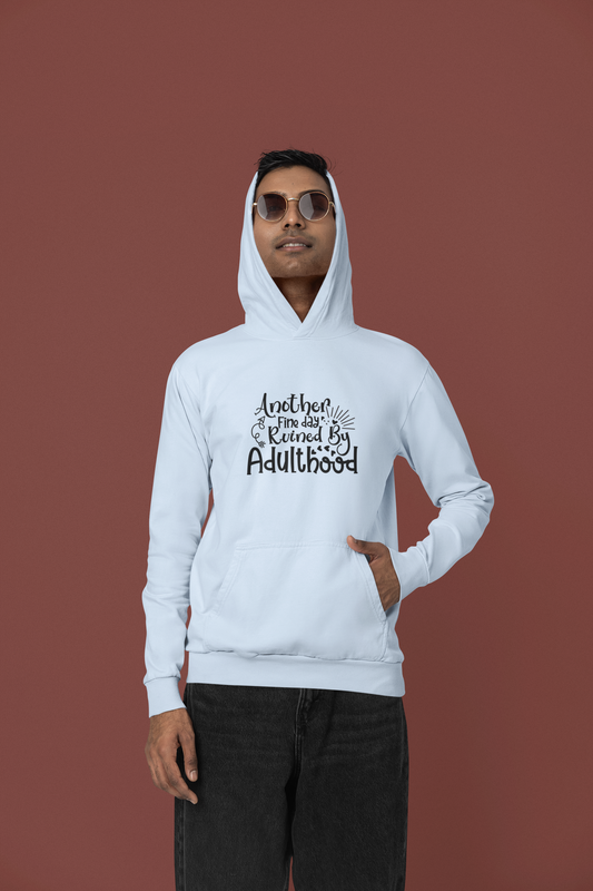 Life Ruined By Adulthood Hooded Sweatshirt (Unisex)